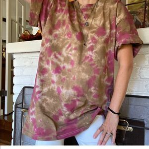 COPY - tie dye oversized T-shirt 